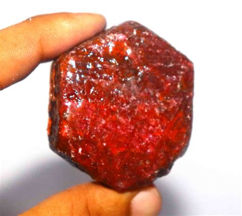 57300 Ct Certified Natural Blood Red Ruby Uncut Raw Gemstone Etsy