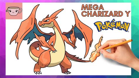 How To Draw Mega Charizard Y Pokemon 0006 Easy Step By Step