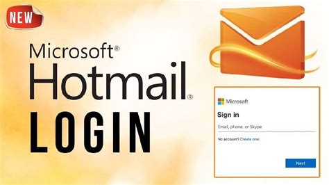 Hotmail Sign In Access The Mail Inbox Directly