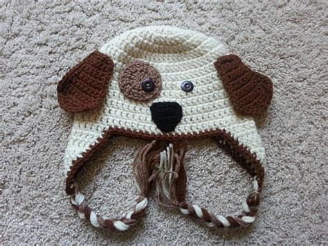 Crochet Puppy Hat Etsy Puppy Hats Puppy Hat Crochet Newborn Hat