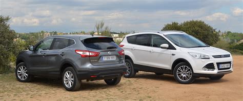 Nissan Qashqai 16 Sands Vs Ford Kuga 20 Tdci Revista De Coches