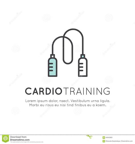 Logo For A Cardio Clinic Vector Illustration Cartoondealer Com