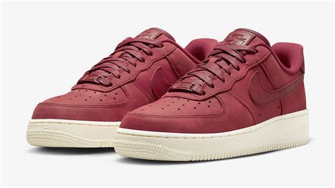 Nike Air Force 1 Low Light Maroon Sail Where To Buy Dr9503 600