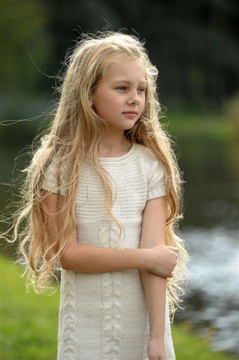 1920x1080 full hd wallpaper curly long hair blouse blonde makeup. Beautiful Blonde Girl With Long Hair Stock Image - Image ...