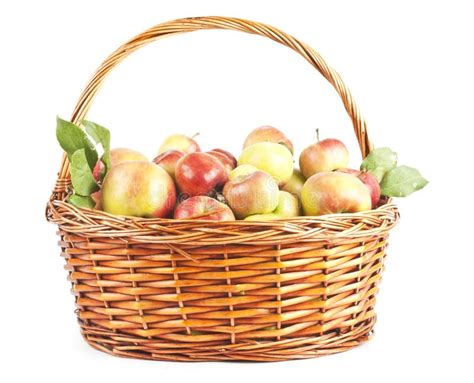 Apples In A Basket Stock Photo Image Of Freshness Harvesting 26492018