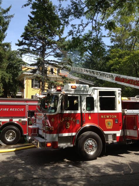 Firefighters Responding To Newton House Fire Newton Ma Patch
