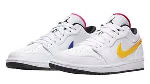 We are sourcing air jordans for this landmark the air jordan collection curates only authentic sneakers. Air Jordan 1 Low White Multi-Color CW7009-100 Release Date ...