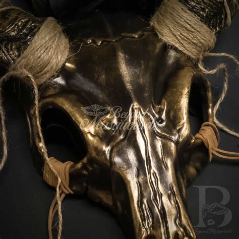 New Ram Skull Masquerade Mask Festival Outfit Mask Us Free Ship