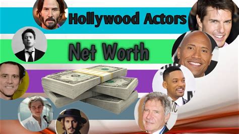 Top Hollywood Actors Net Worth Year By Year 2001 2019 Data With