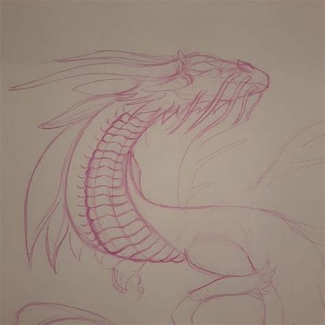 Apakah anda kesulitan menggambar makhluk mitos? Kumpulan Mewarnai Sketsa Gambar Naga Terbang - Desain ...