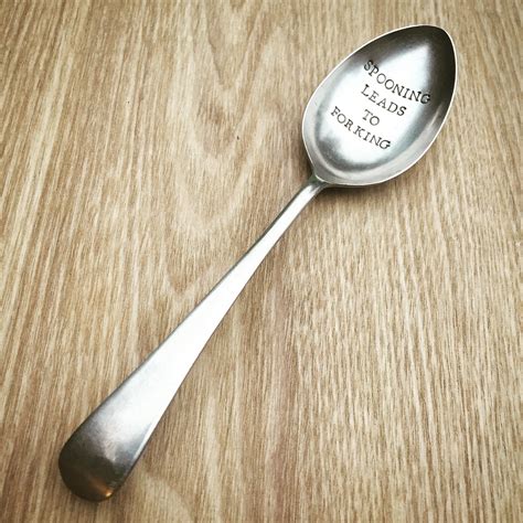 Spooning Leads to Forking Unique Funny Gag Humour VALENTINES - Etsy UK