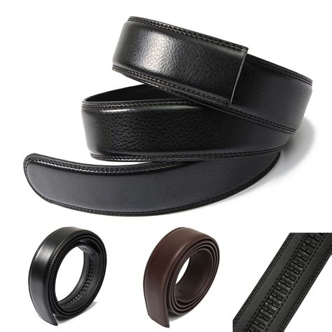 Leather Belt Straps No Buckle Uk Semashow