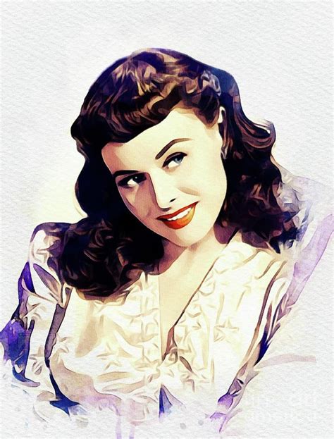 Paulette Goddard Hollywood Legend Painting By Esoterica Art Agency
