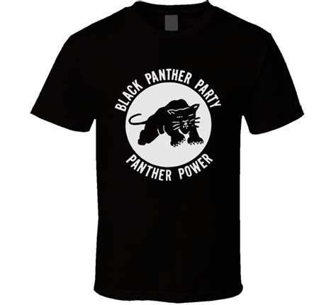 Black Panther Party Logo T Shirt Etsy