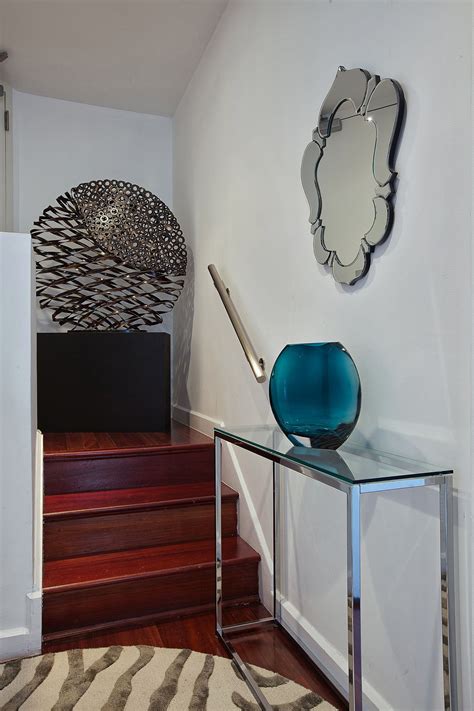 Tribeca Penthouse Foyer By Marie Burgos Design Via Dering Hall