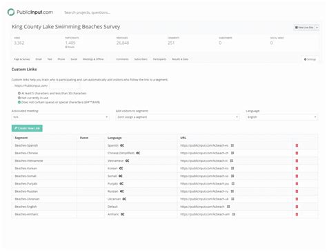 Community Engagement and Language Accessibility (King County, WA)