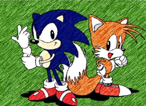 Good Old Classic Sonic And Tails By Brandykoopa92 On Deviantart