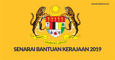 Berikut adalah senarai bantuan kerajaan yang telah pun diumumkan ketika sesi pembentangan belanjawan 2019 pada 2 november lalu. Senarai Bantuan Kerajaan 2019 Untuk Rakyat Yang Ramai Tak Tahu