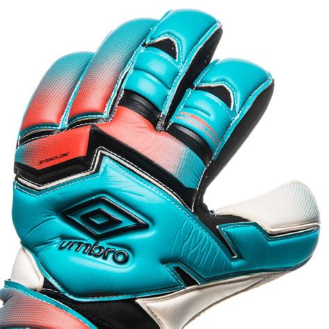 Umbro Goalkeeper Gloves Neo Pro Dps Bluebirdgrenadineblack