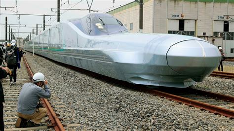 Bullet Train Prototype Testing Begins In Japan Of Fastest Train Yet