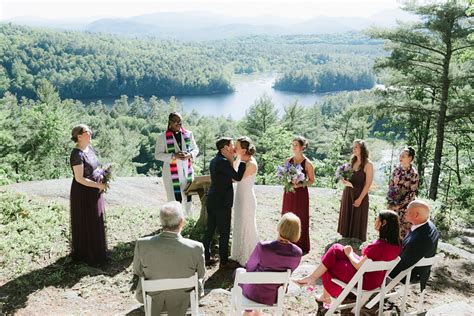 Summer Camp Wedding In The Adirondack Mountains