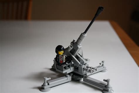 Lego Bofors 40mm Aa Gun With Fig Jason D Flickr