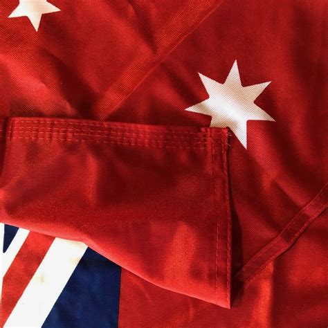 Heavy Duty Red Australian Flag 180 X 90cm Affordable Flags
