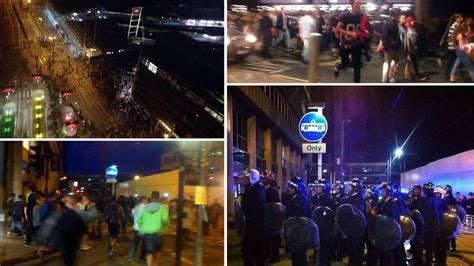Croydon Rave Riot Police Break Up Illegal Party Attended By More Than 1000 People In Old Post