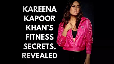 Kareena Kapoor Khans Fitness Secrets Revealed Lifestyle Times Of India Videos