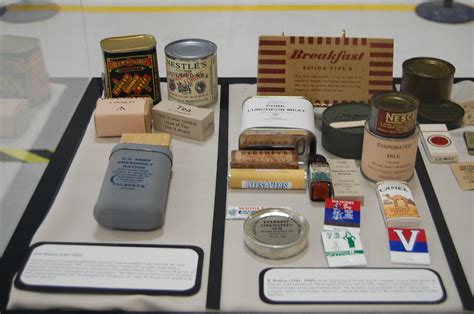 Photo Food Rations On The Left Are Food Rations From