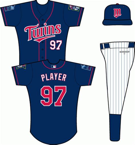 Minnesota Twins Uniform Alternate Uniform American League Al