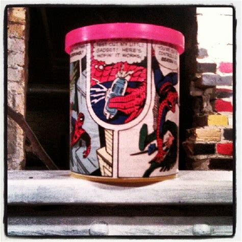 Old Comic Book Pages Mod Podge Play Doh Container Or Recycle Other