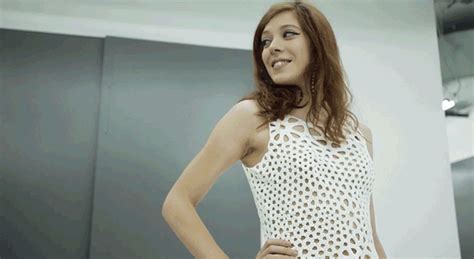 This 3d Printed Plastic Dress Flows Like Fabric