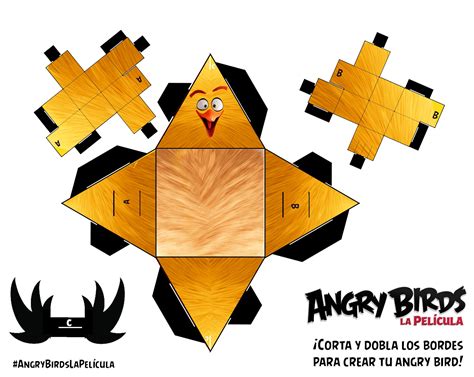 Chuck Angry Birds Papercraft