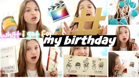 What should i get for my birthday? What I Got For My 13th Birthday! ♡ 2015 - YouTube