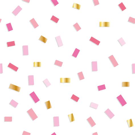 Best Pink Confetti Illustrations Royalty Free Vector Graphics And Clip