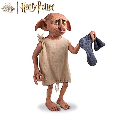 Harry Potter Dobby The House Elf Hand Painted Poseable Portrait Figure