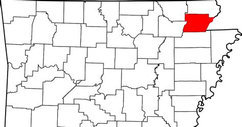 White County Arkansas Map World Maps