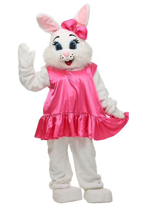 Girly Easter Bunny Costume Easter Mascot Costumes