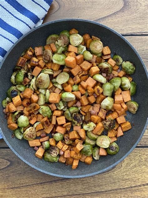 Brussels Sprout And Sweet Potato Hash Foodtalk