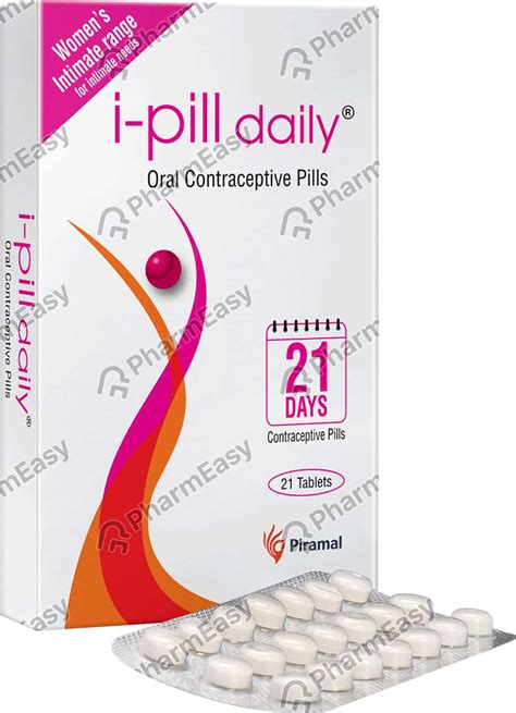 I Pill Daily Contraceptive Pills 21 Days Regular Oral Contraceptives 21