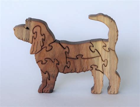 Pbgv Dog Wooden Puzzle Scroll Saw Pattern Diy Plan Free Etsy