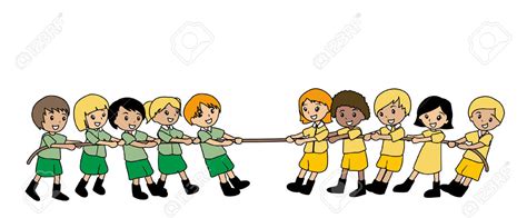 Tug Of War Cartoon Clipart Free Download On Clipartmag