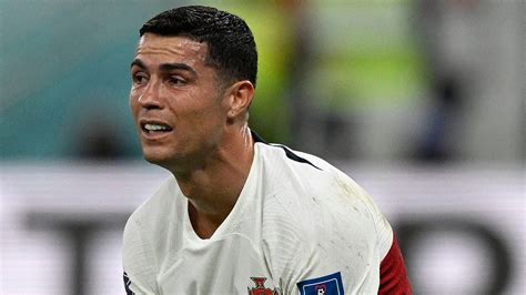 Ronaldo Emotional After Portugal Eliminated By Morocco In World Cup