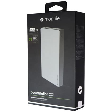 Mophie Powerstation Xxl 20000mah Portable Power Bank Space Gray