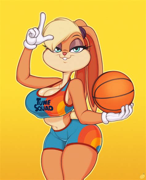 73484 Safe Artistdaxzor Lola Bunny Looney Tunes Lagomorph