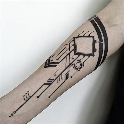 88 Amazing Cyberpunk Tattoo Designs For 2024 Cyberpunk Tattoo