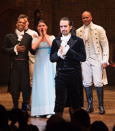 Lin Manuel Mirandas Final Bows In ‘hamilton On Broadway Published 2016 Hamilton Broadway