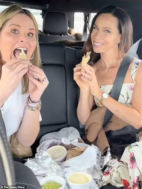 Jenna Bush Hager And Her Twin Sister Barbara Have Dinner With Their