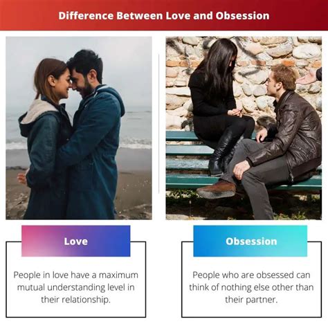 love vs obsession difference and comparison